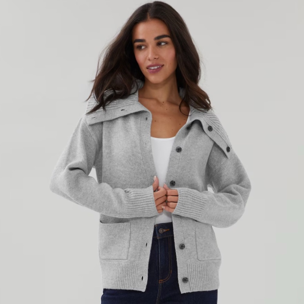 Joe Fresh Wide Collared Cardigan